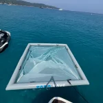Piscine gonflable anti-méduses TOBO POOL pour yacht