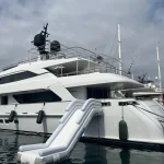 Toboggan gonflable TOBO EXTREM 110 pour yacht