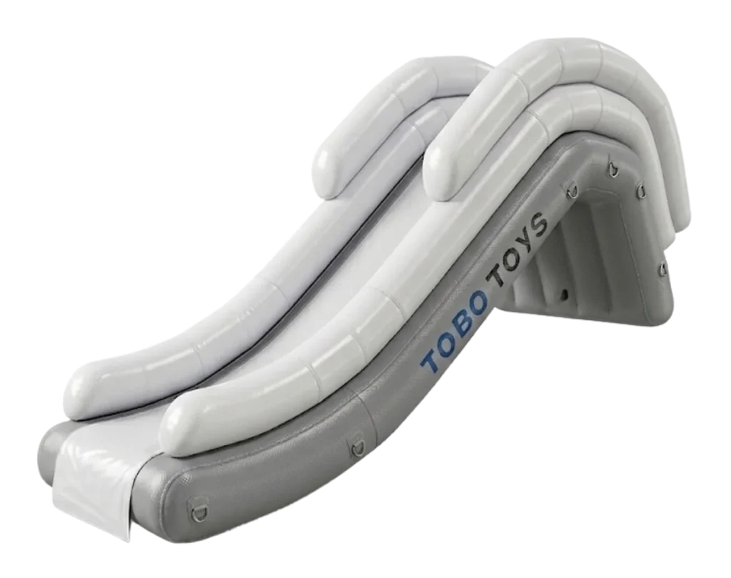 Toboggan gonflable TOBO SPLASH 90+ pour yacht